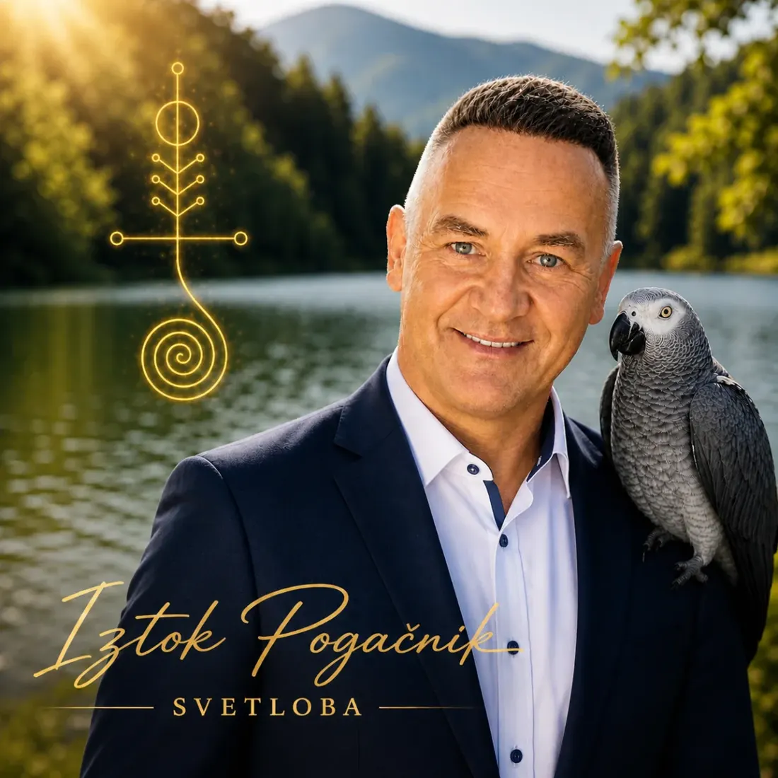 Iztok Pogačnik Svetloba ob jezeru