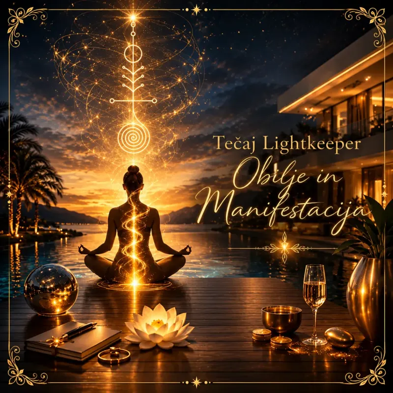 Spletni tečaj Lightkeeper Obilje in manifestacija